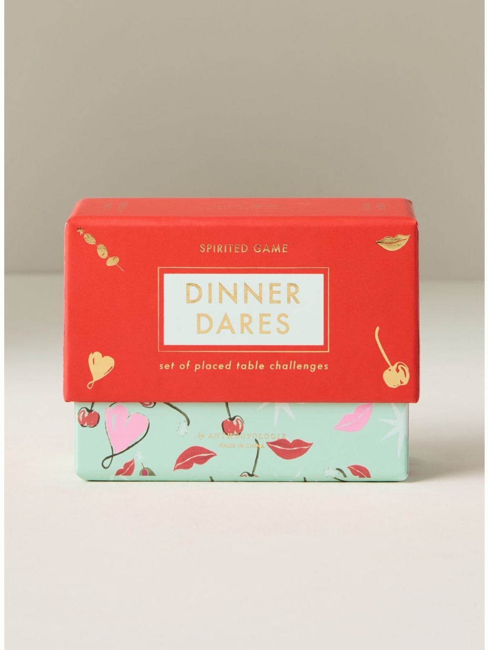 ANTHROPOLOGIE➕NWT Dinner Dares Card Game